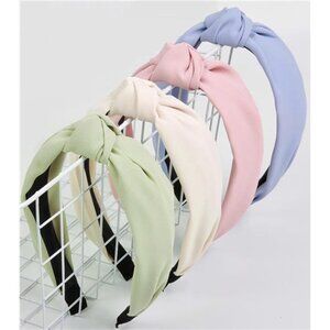 Knotted Headbands for Women Girls Top Knot Hairband Soft Cute Fashion Hair Acces